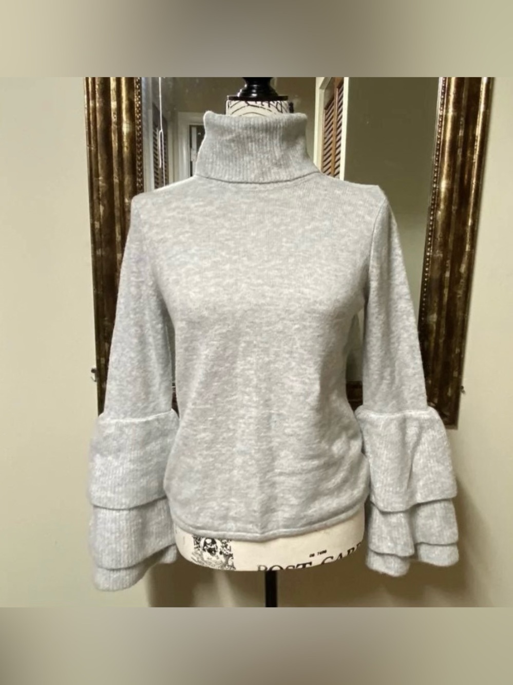 Cynthia Rowley Turtle Neck Layer Sweater